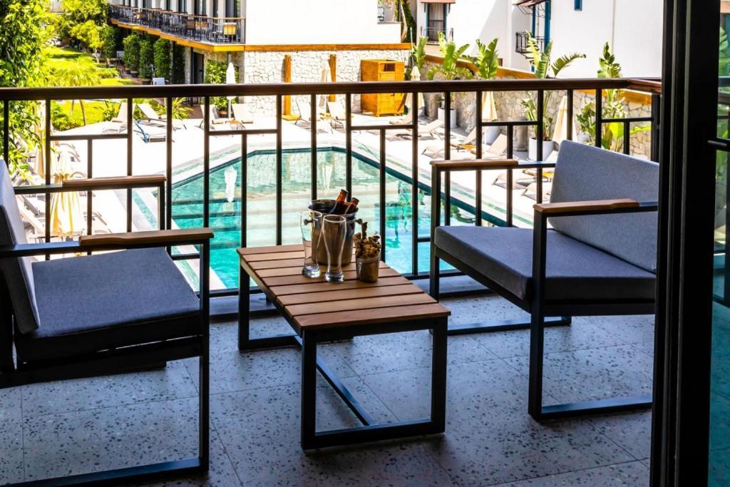 Khai Hotel 博德鲁姆 外观 照片