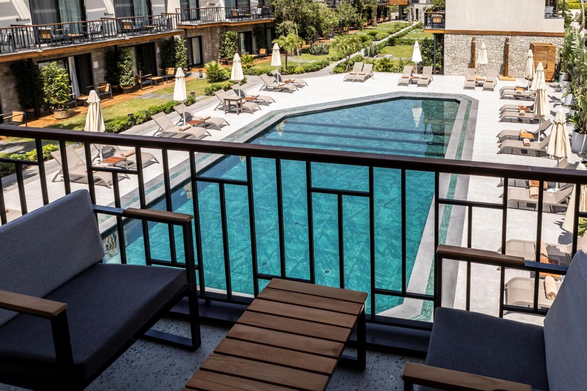 Khai Hotel 博德鲁姆 外观 照片